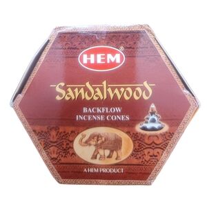 HEM Sandlewood Backflow Incense Cones